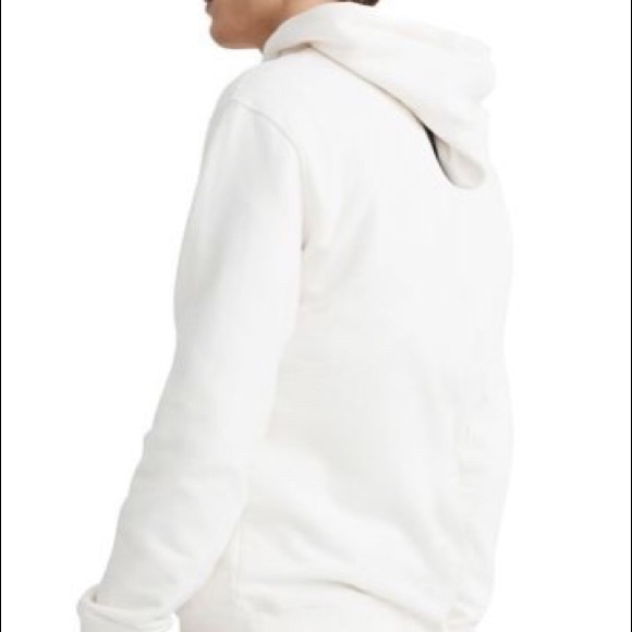 MADEWELL | Men’s hooded sweatshirt in white - Picture 3 of 5